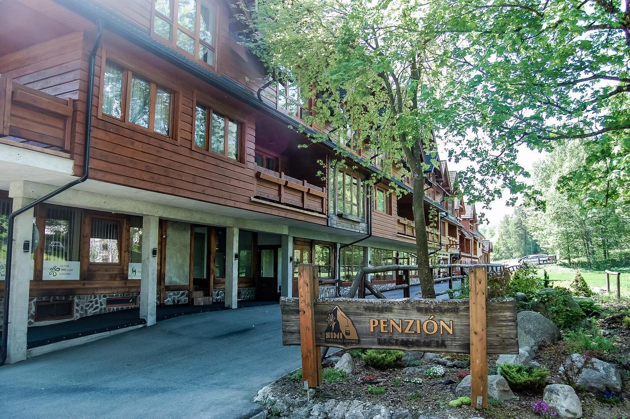 Penzion Teniscentrum ตาตรันสกา ลอมนีจา ภายนอก รูปภาพ